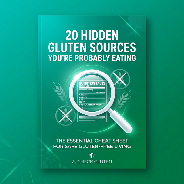 20 Hidden Gluten Sources