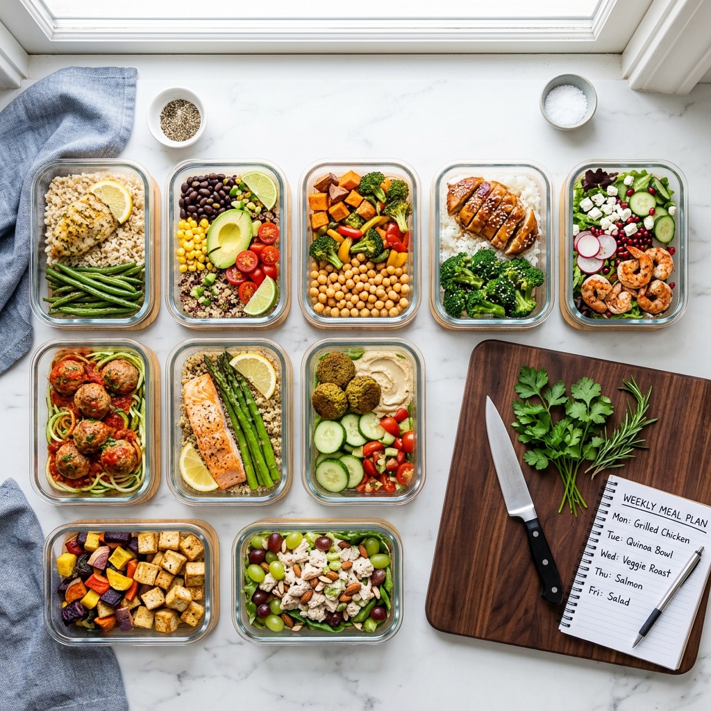 Gluten-Free Meal Prep for Beginners: How to Cook Once & Eat All Week (The Sunday System)