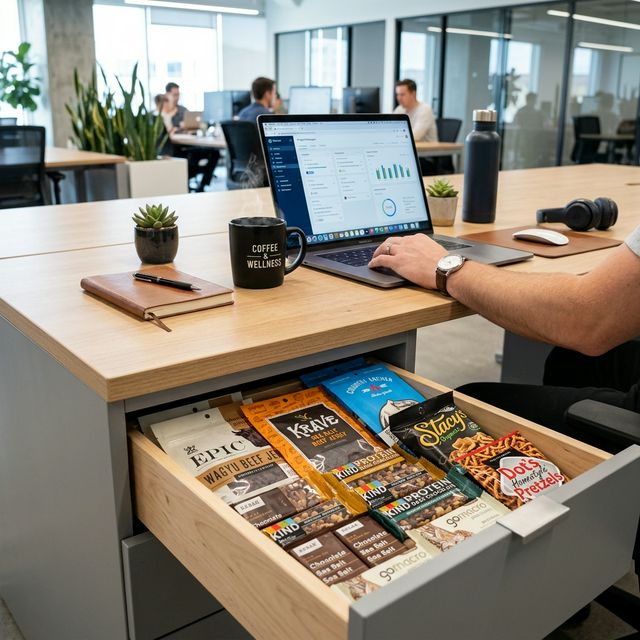 The Best Gluten-Free Office Snacks to Keep at Your Desk