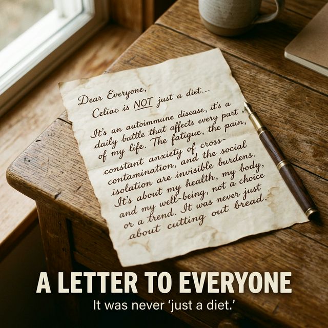 A Letter to Everyone Who Thinks Celiac Is "Just a Diet"